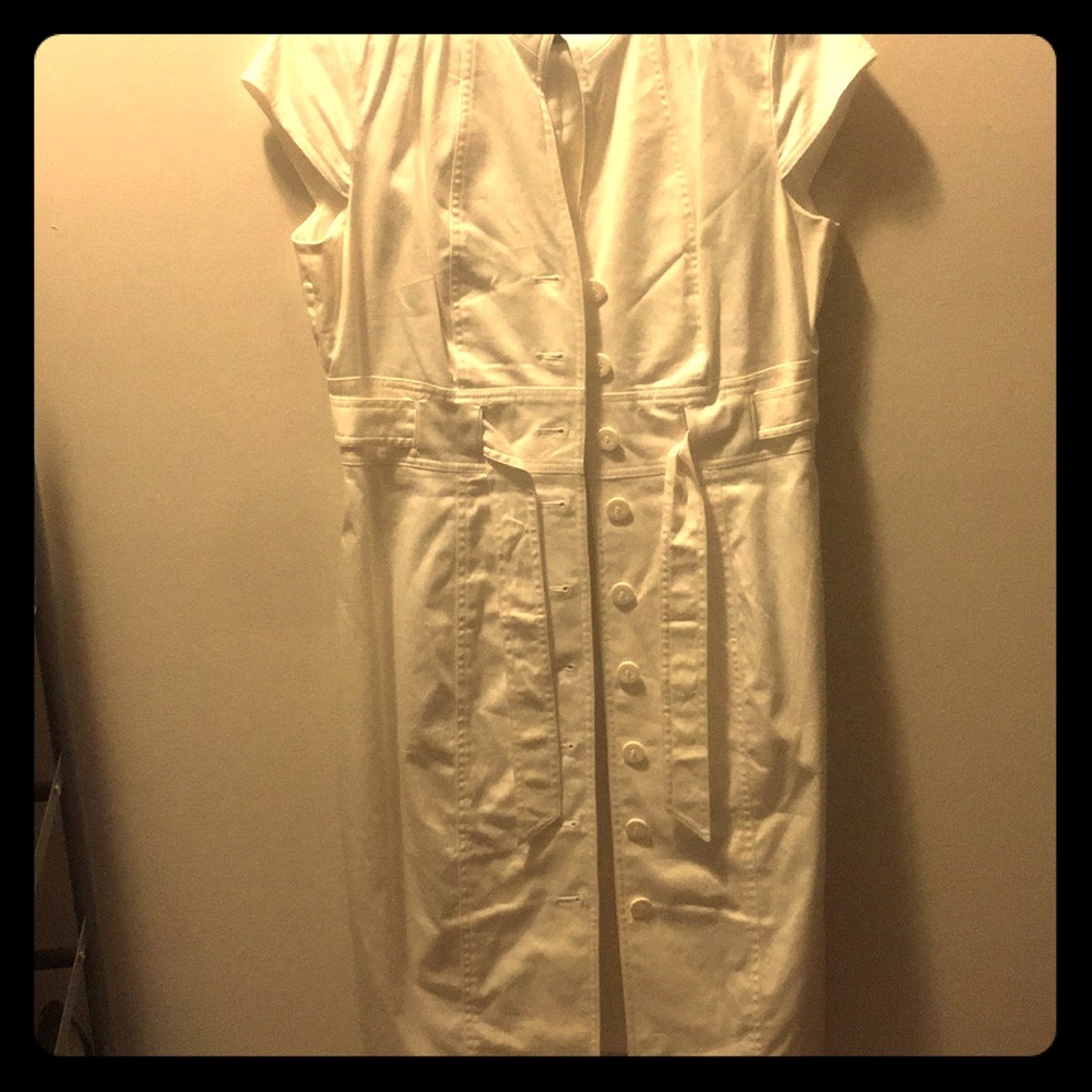 Calvin Klein button down dress